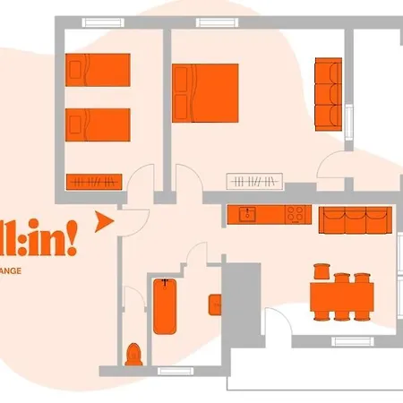 Chill-in Orange - Pure Nature Und Relax Kirchberg am Wechsel